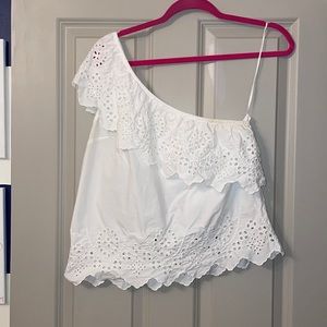 Abercrombie & Fitch one shoulder top